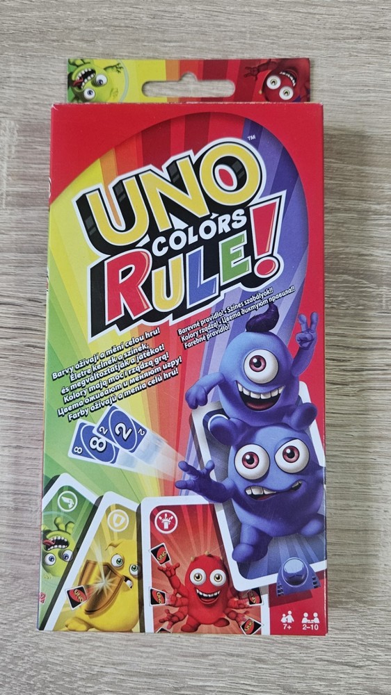 Mattel Uno Colours Rule DWV64