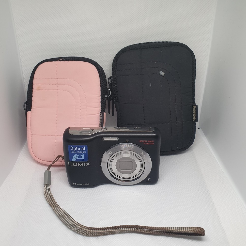 Panasonic Digital Camera Lumix DMC-LS6 14.1MP Black Tested