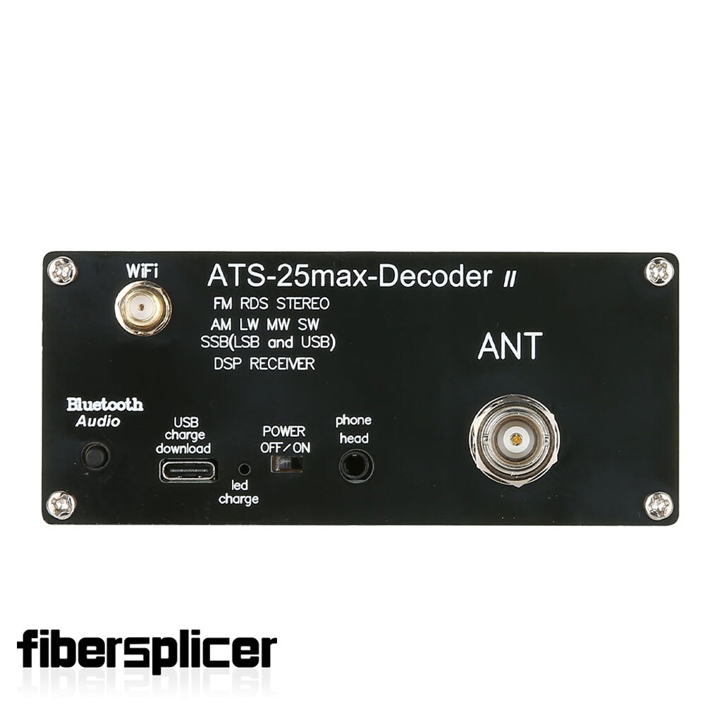 ATS25 Max Decoder II Bluetooth Full Radio Receiver FM SW SSB MW LW Receiver