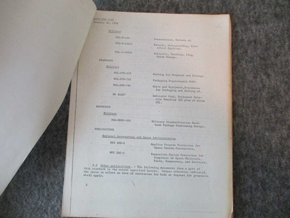 NASA MSFC JSC SPACE SHUTTLE SAFETY REPORTS/MANUALS/TECHNICAL&OFFICE MEMOS SET-10