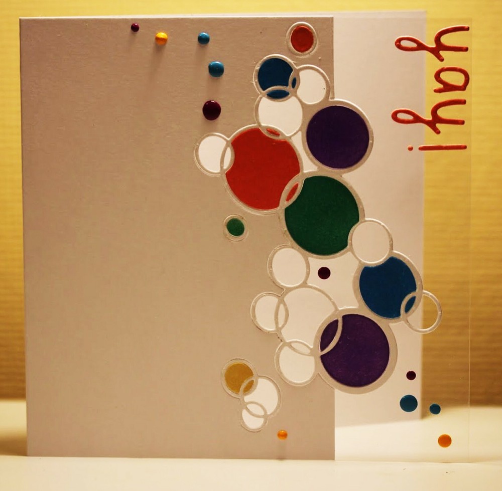 Sizzix Thinlits Bright Bubbles die #661166 Retail $14.99