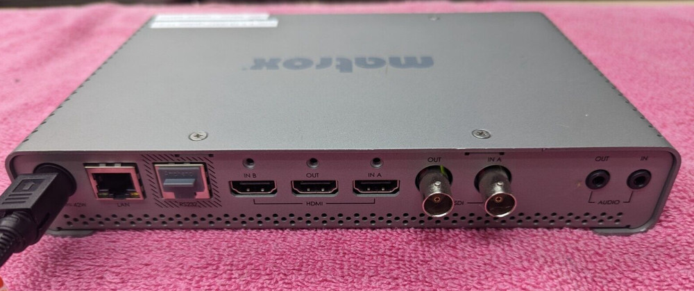 Matrox Monarch LCS - IP Streaming Encoder - HDMI & SDI Inputs - w/power supply