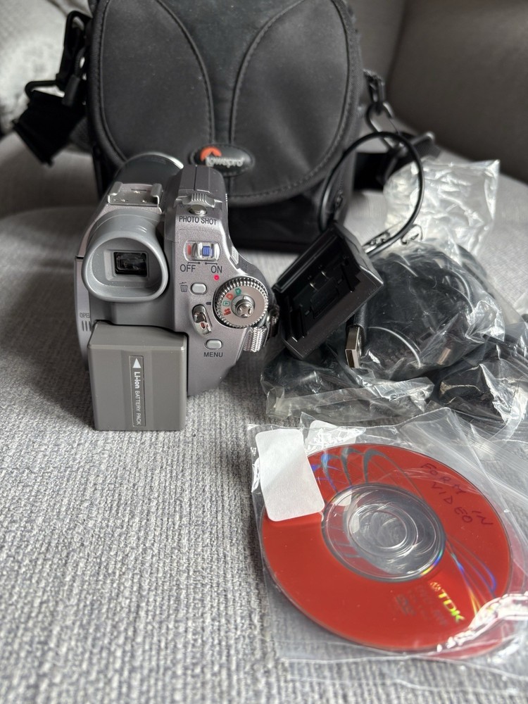 Panasonic VDR-D300 Camcorder + Accessories. Fully Working ✅