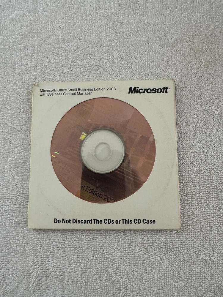 Microsoft Office Small Business Edition 2003 - w/Product Key!!!
