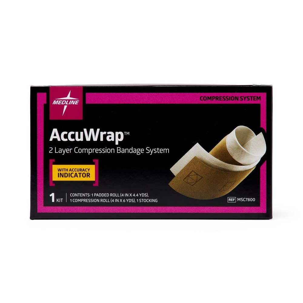 Medline AccuWrap 2-Layer Compression Systems - MSC7800