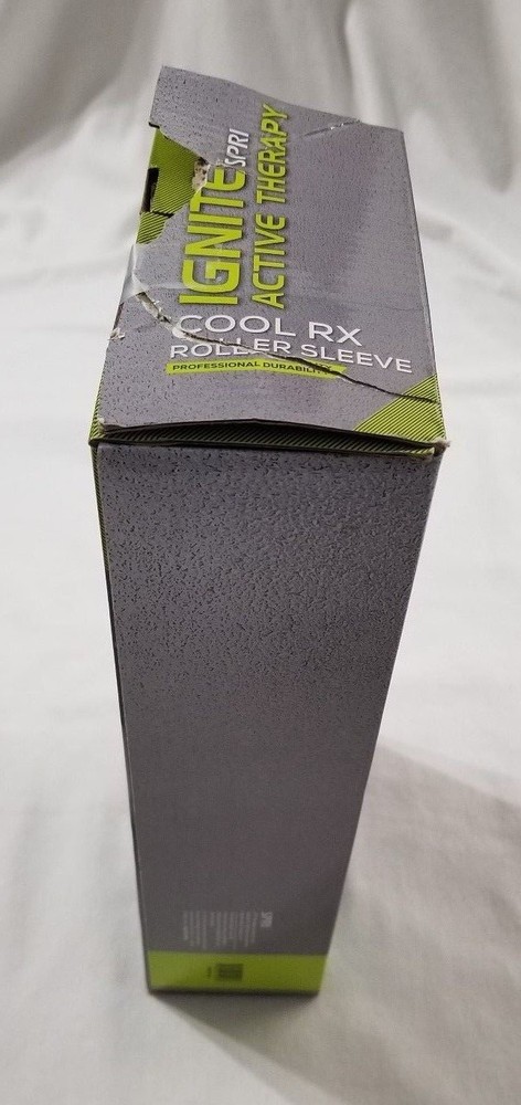 New Ignite Spri Active Therapy Cool RX Roller Sleeve Fits Most Foam Rollers