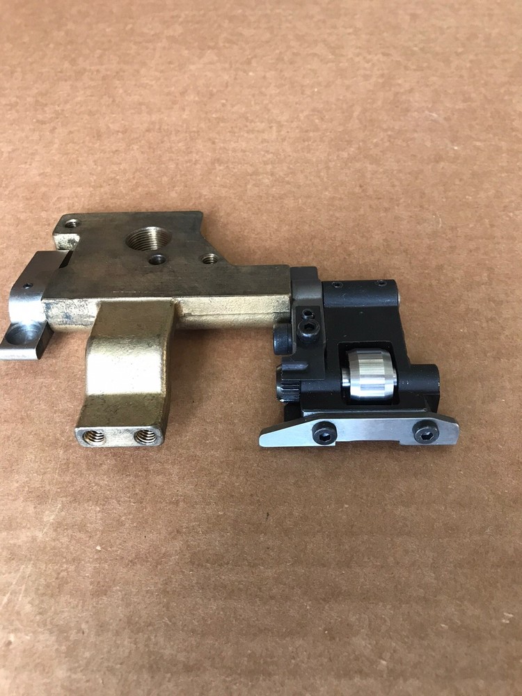 Original Heidelberg Pre Set Side Guide Bottom Bearing/plate Complete Germany DS
