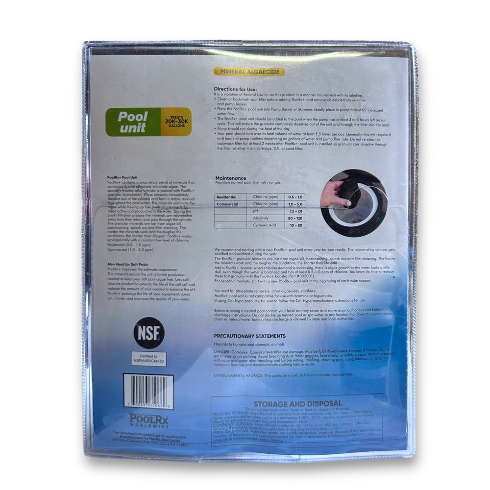 Pool Unit for 20k-30k Gallons