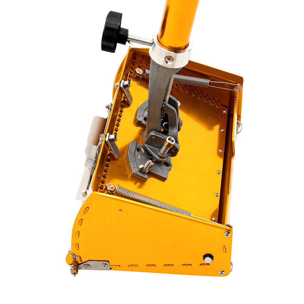 10" Drywall Flat Finishing Box with Extendable Handle Drywall Taping Tools