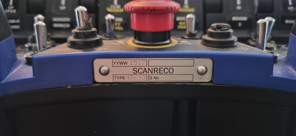 Scanreco Radio Remote Control Transmitter For Skylift Digger Derrick