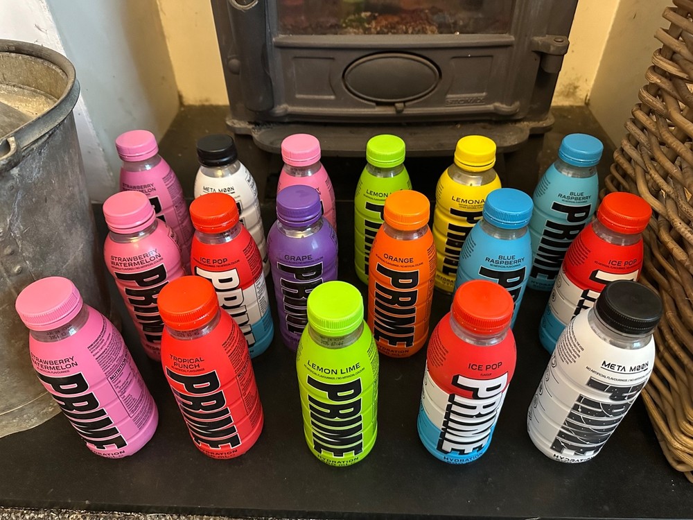 17 X Empty Prime Bottles All Different limited Edition