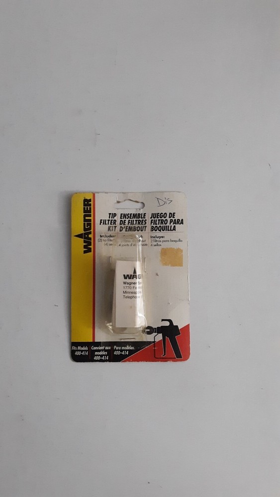 wagner tip filter Kit Fits Models 400- 414.