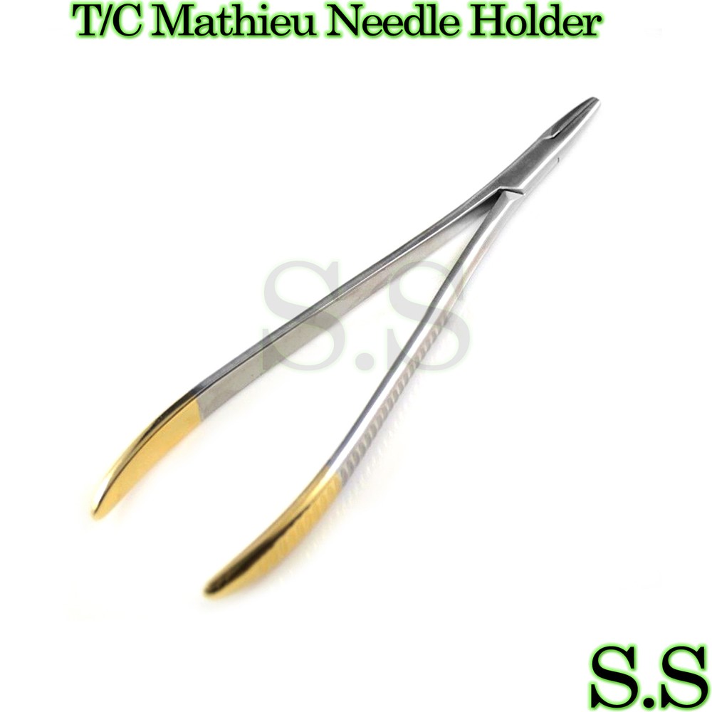 T/C Mathieu Needle Holder Surgical & Dental Instruments - No Look