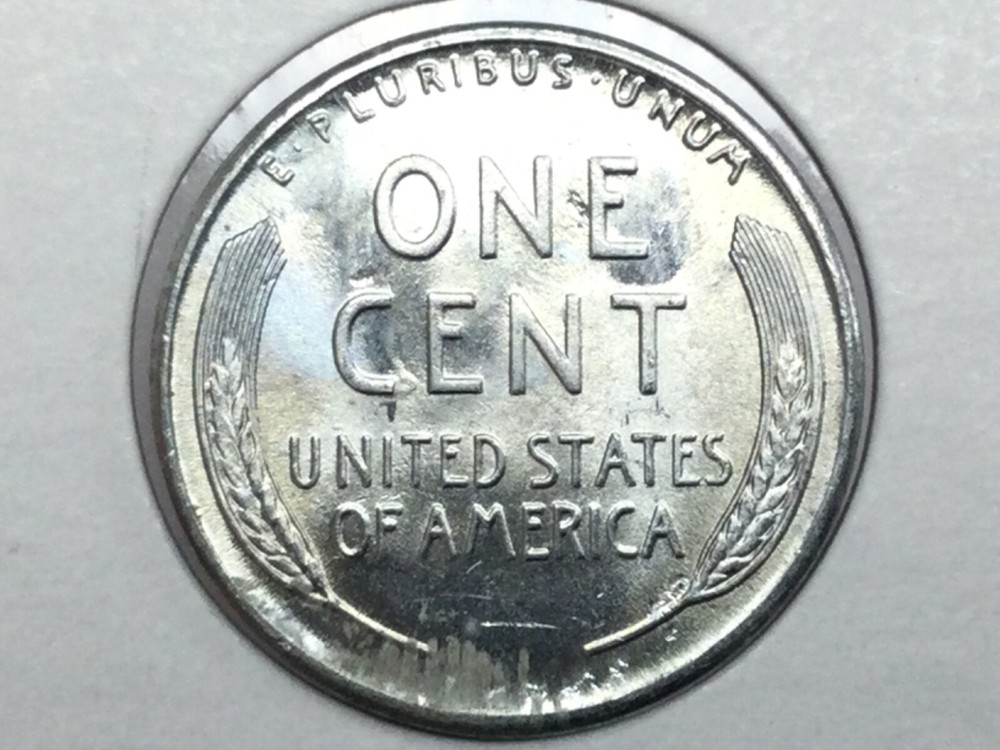 1943-P Steel Cent in uncirculated