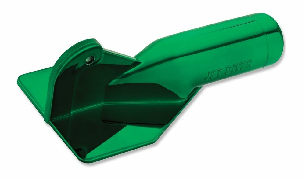 Luhr Jensen Jet Diver 030 - Metallic Green - 30 Dive Depth - Trolling Board