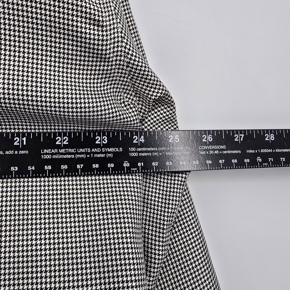 Pro Tour CoolPlay Mens Medium Golf Windshirt Houndstooth V-Neck Pullover Black