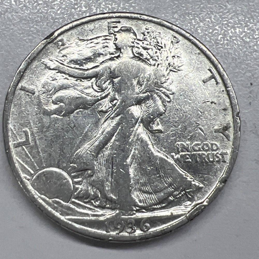 1944 Walking Liberty half dollar  90% Silver Actual Coins