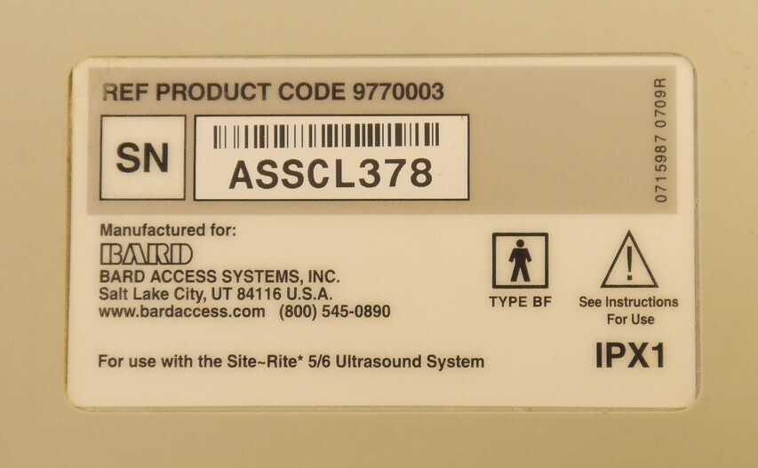 Bard 9770003 Sherlock TLS II Sensor (USB Base)