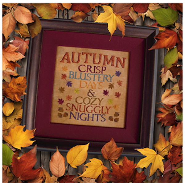 Autumn Feels Like...~WIldflower Stitching LLC