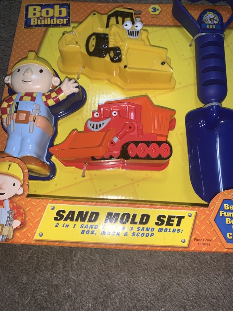 Bob The Builder Beach Sand Mold Set Bob Muck Scoop