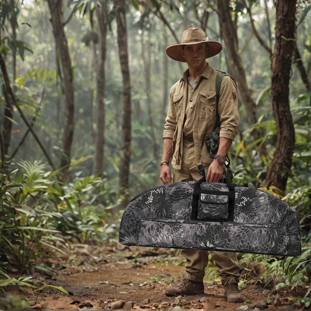 Tactical Compound Bow Case Soft Bow Case for Hunting 44" Length Bow Bag with ...