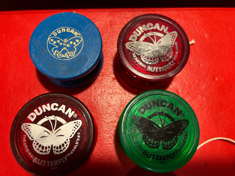 Duncan Yo-Yo LOT Mosquito Butterfly Used