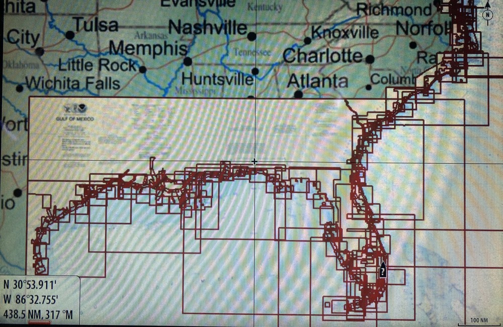 FUGAWI Aboard US & CANADA MSD/SD Chart Card -*Bench Tested*