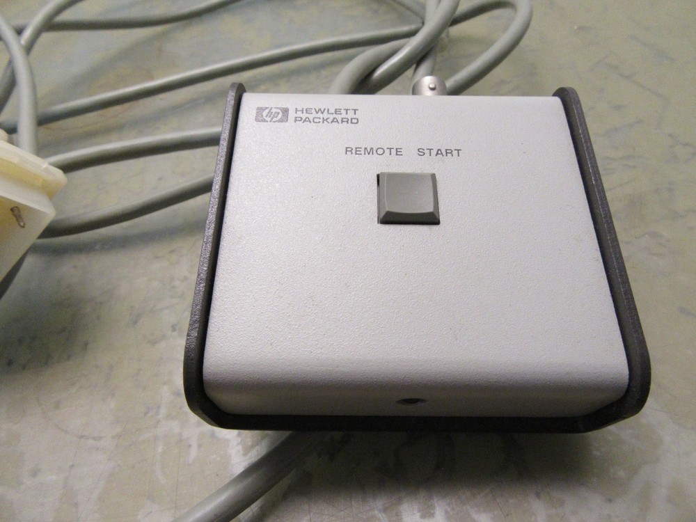 hp remote start button mass spectrometer? [2*U-17]