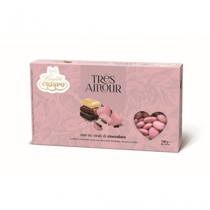 CRISPO TRÈS AMOUR ROSA CONFETTI 1 KG.