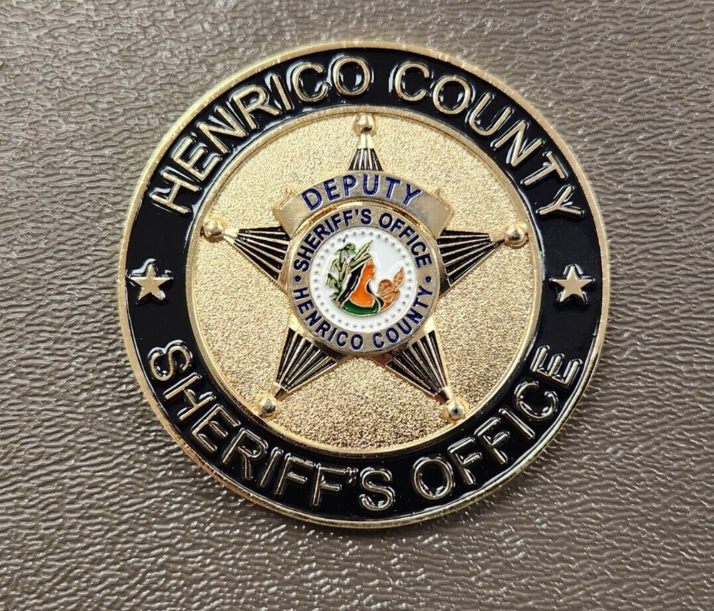 2" Challenge Coin Henrico County Virginia VA Sheriff’s Office Honor Guard