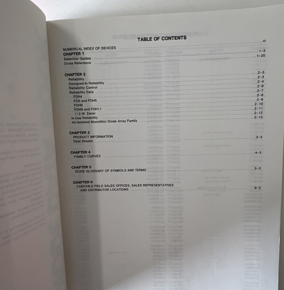 Electronics Manual Catalog Fairchild Semiconductor Diode Data Book 1978 PB
