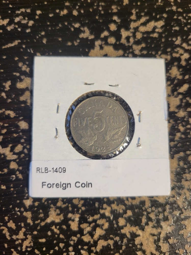 1928 Canada 5 Cents
