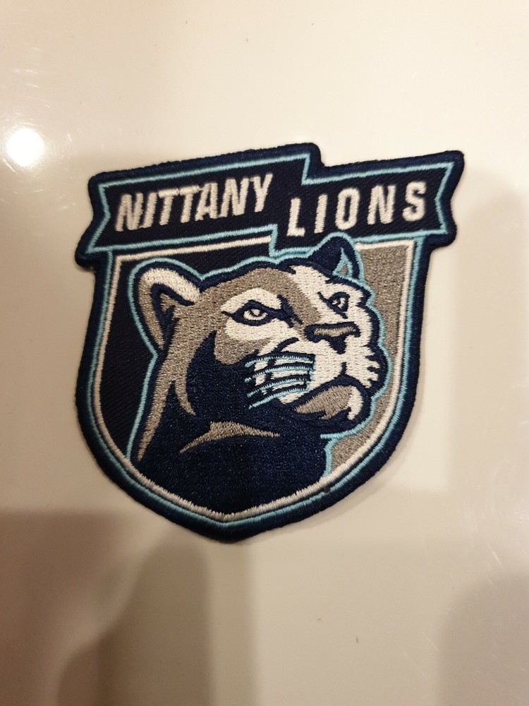 Penn State University Nittany Lions  Embroidered Iron On Patch 3"x 3"