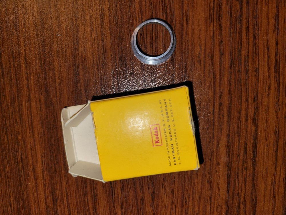 Kodak series 4 IV Adapter No. 44 19mm Threaded Filter Ring Holder 13/16"