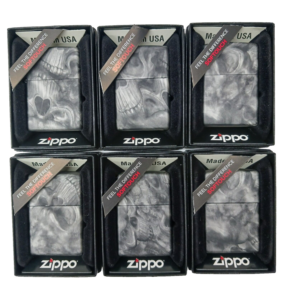 Zippo Skull Soft Touch 28970