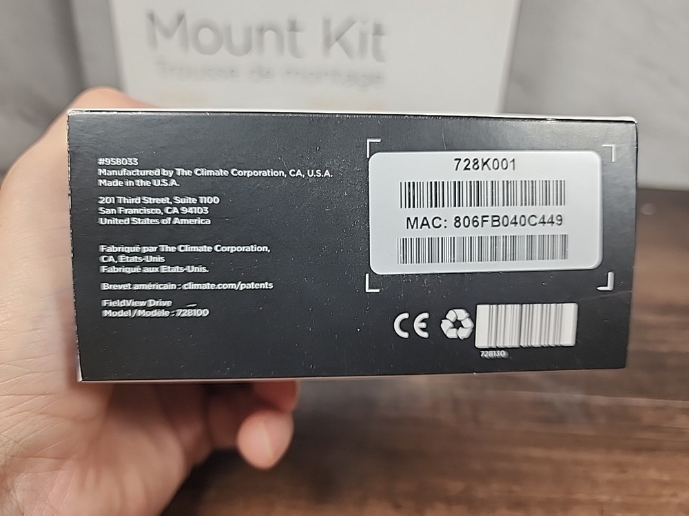 ☆NIB☆ Climate FieldView DRIVE Bluetooth Field Data Collection Device & Mount Kit