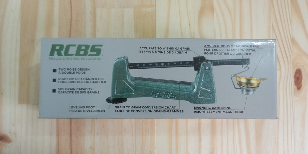 RCBS Reloading; M500 Mechanical Scale; Multi-Caliber, 505 Grain Capacity; 98915