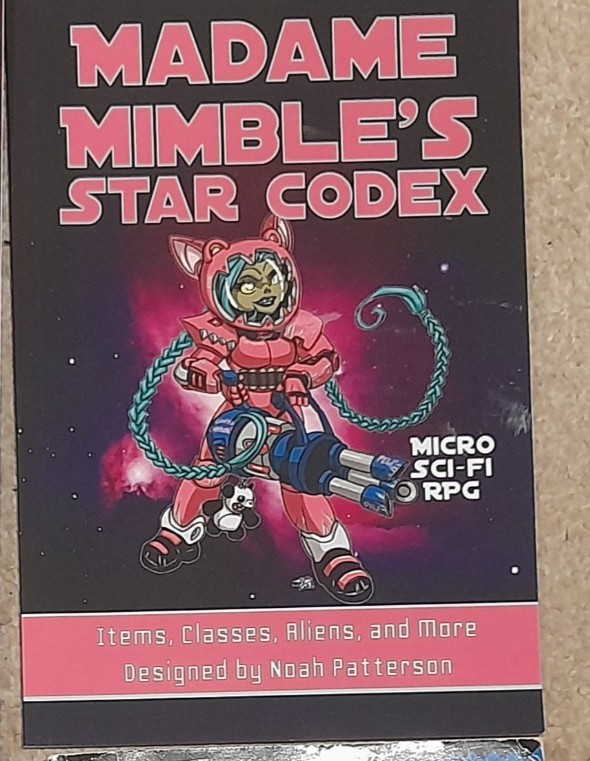 MADAME MIMBLES STAR CODEX MICRO SCI FI RPG FANTASY VGC