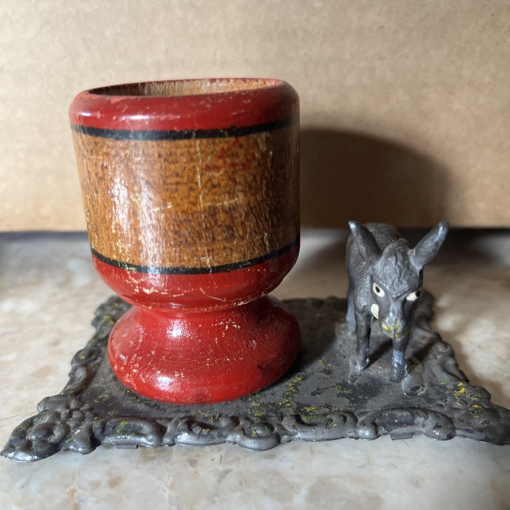 Antique Matchstick Or Toothpick Holder