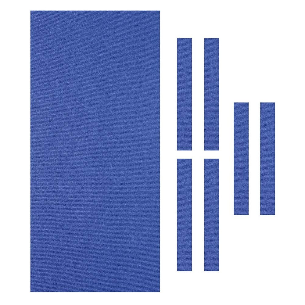 Billiard Cloth Pool Table Felt with 6 Cloth Strips for 9 Foot Table Blue 9ft