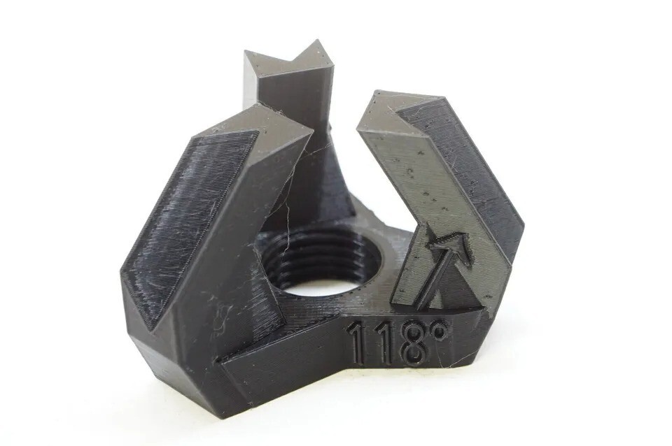 Drill Bit Sharpener Guide w/ 3 angles for Dremel Rotary Tool (M19-2 Thread)