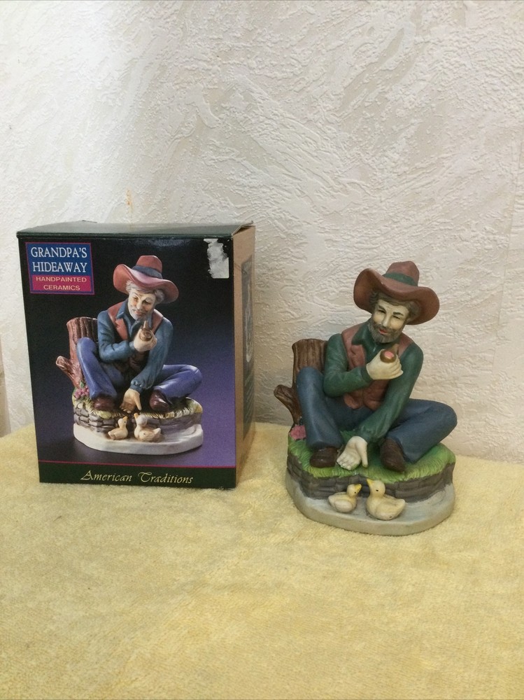 Alco Grandpa’s Hideaway Handpainted Ceramics
