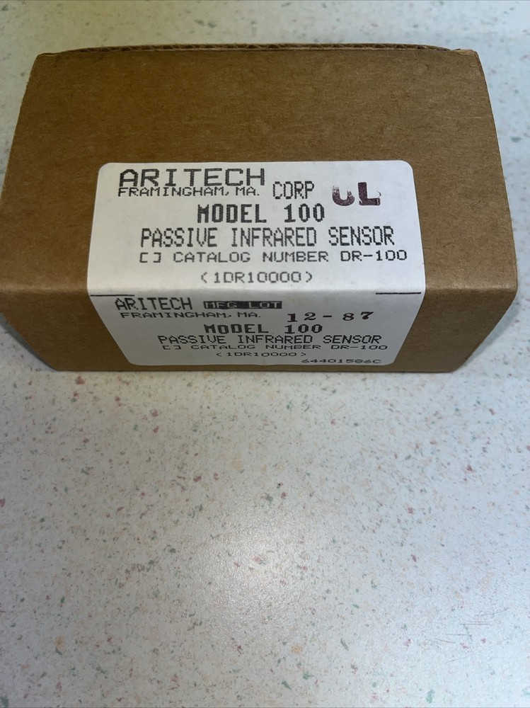 New ARITECH MODEL 100 PASSIVE INFRARED SENSOR Catalog Number DR-100