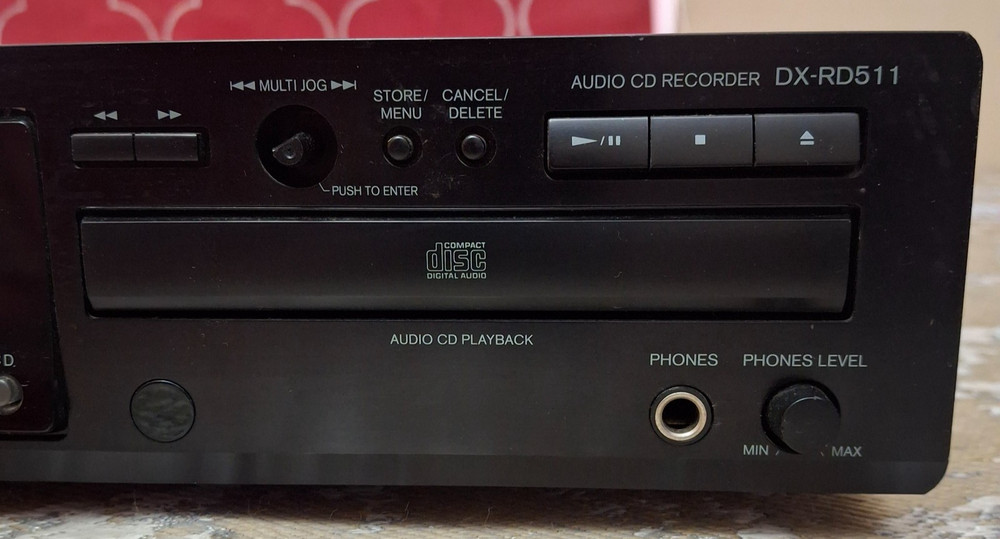 Onkyo DX-RD511 Audio CD Recorder Digital Dubbing Dual Deck *READ* Powers On