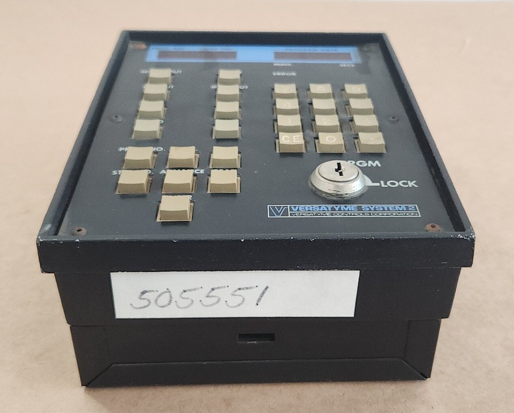 *PREOWNED* Versatyme Controls 7501-0104 Programming Head w/ Keys + Warranty!