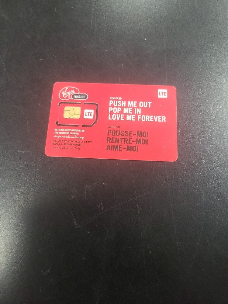 Virgin Mobile Canada Sim Card