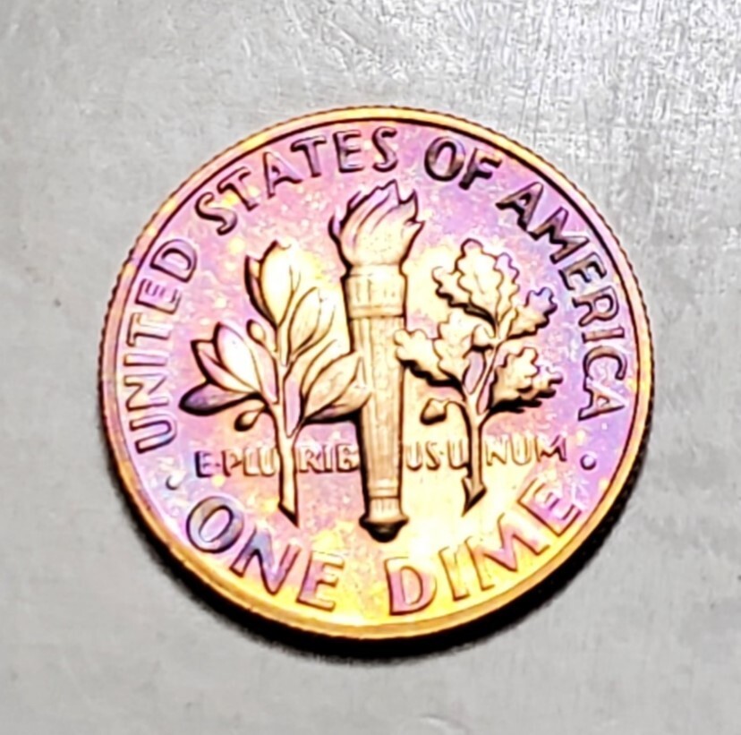 TONED 1979 S PROOF SET 6 COIN UNC SET #BX77