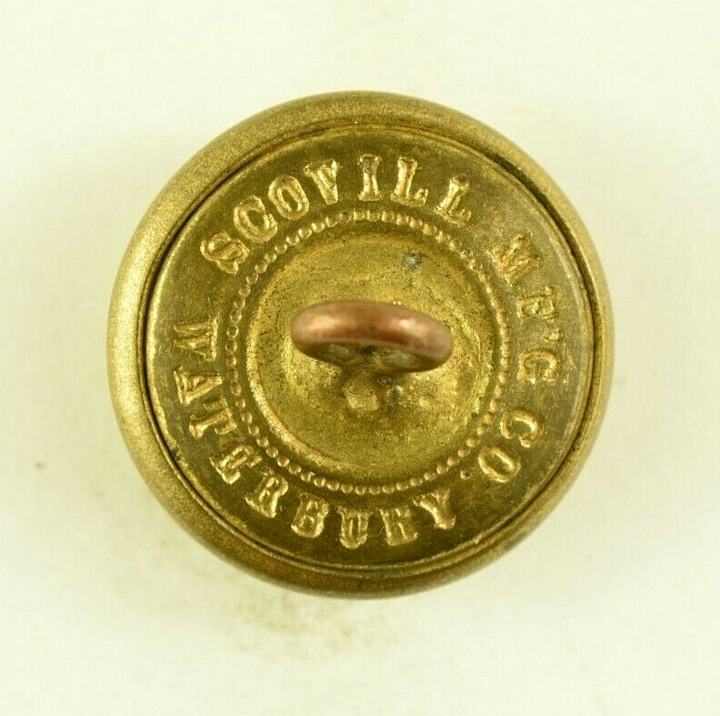 1870s-90s U.S. Navy Uniform Button Original 2 G52T