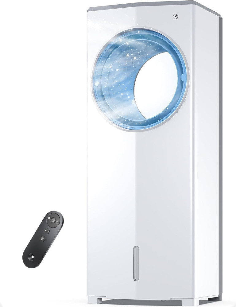 Windowless Portable Air Conditioner, Small Evaporative Air Cooler for Room No Wi