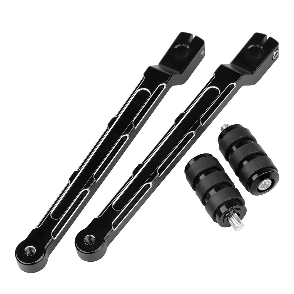 9.84" Extend Heel Toe Shift Lever Peg Fit For Harley Softail FXSTD Electra Glide